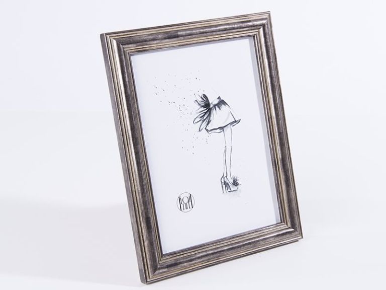 Raam Tango Wood Steel 10x15 cm